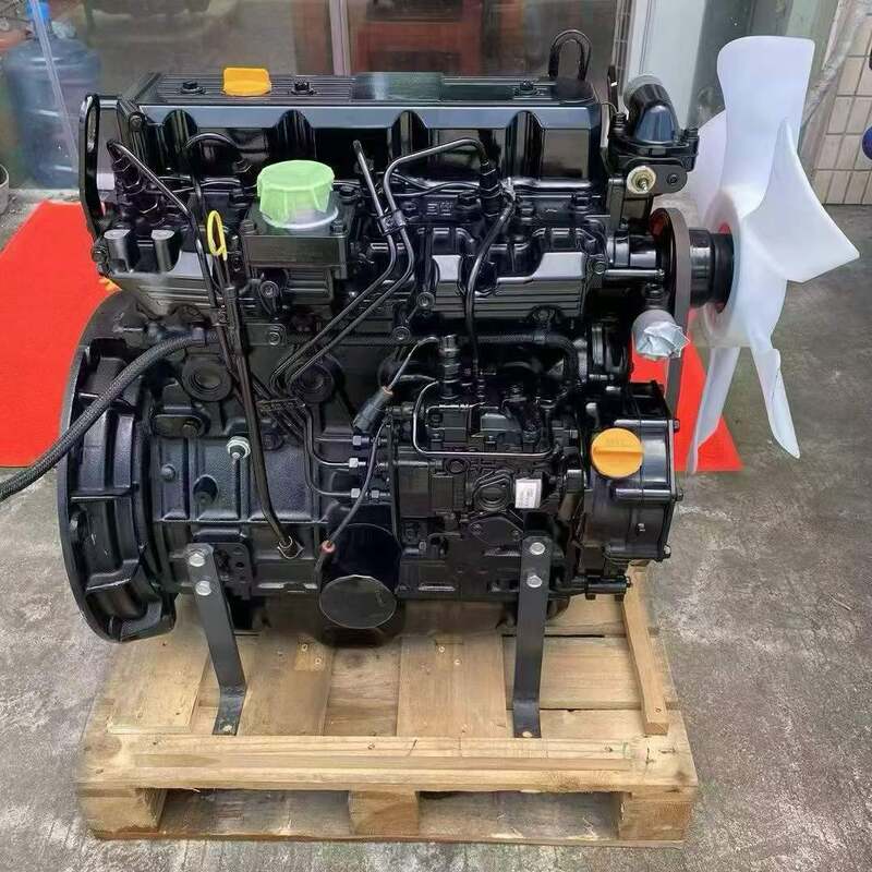 Kazı makinesi parçaları Yanmar Motor Assy 4TNV98T 4TNV98 3TNV84 4TNV88 4TNE82 Yanmar Kazı makinesi montajı için