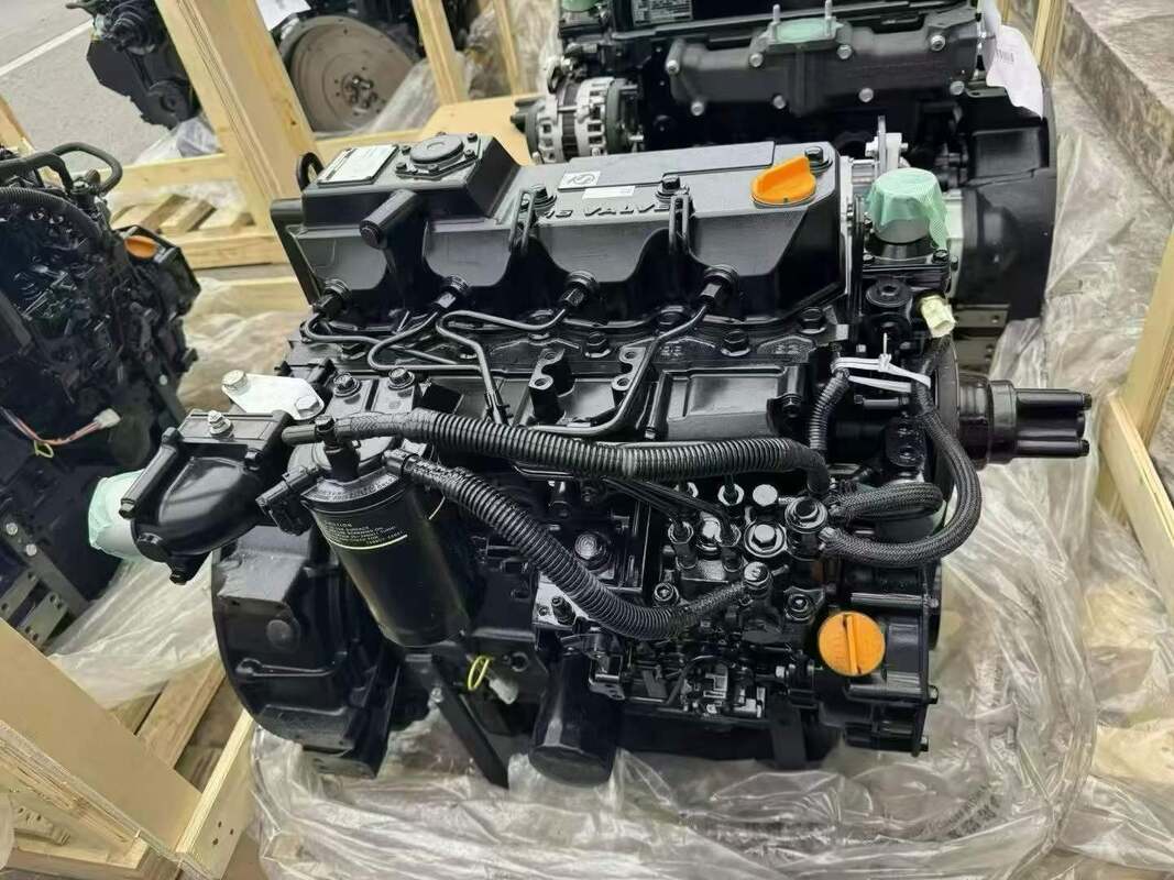 Kazı makinesi parçaları Yanmar Motor Assy 4TNV98T 4TNV98 3TNV84 4TNV88 4TNE82 Yanmar Kazı makinesi montajı için
