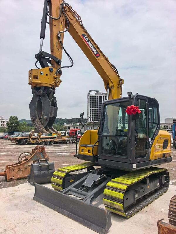 % 98 Yeni XCMG XE75G Kağıt Yastığıyla Kağızlı Çarpıcı Hidrolik Kısmacıyla İzleme Ayakkabısı